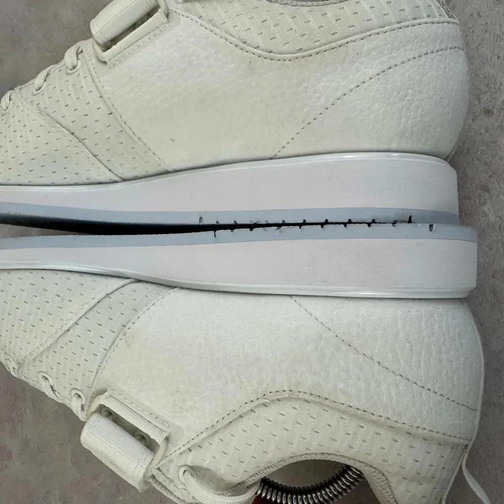 Adidas Powerlift 5 Weightlifting Shoes White Men's 6 Women's 7